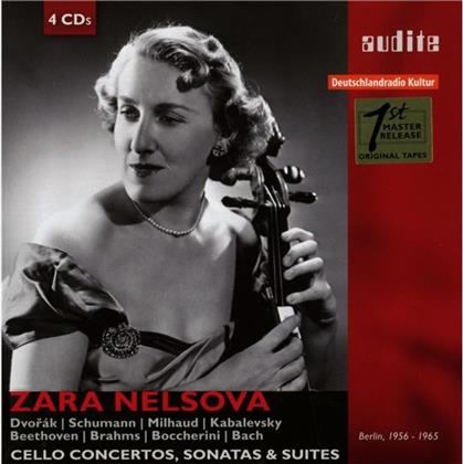 Zara Nelsova - Werke Für Cello (4 CDs)