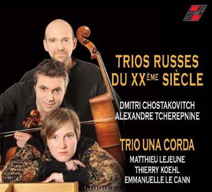 Trio Una Corda, Mathieu Lejeune, Thierry Koehl, Emmanuelle Cann, … - Russische Trios Des 20.Jahrhunderts - Trios Russes du XXeme Siecle