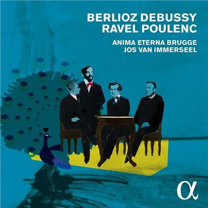Berlioz, Claude Debussy (1862-1918), Maurice Ravel (1875-1937), Francis Poulenc (1899-1963), Jos van Immerseel, … - Berlioz, Debussy, Ravel, Poulenc (5 CDs)