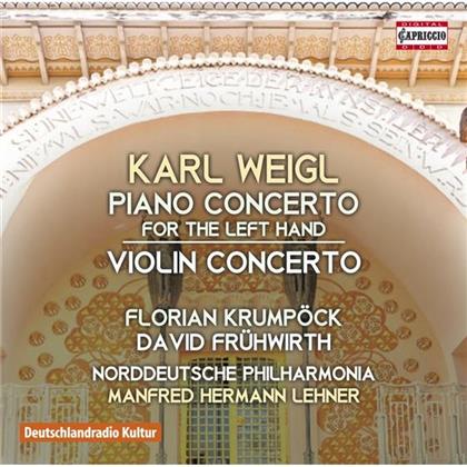 Florian Krumpöck, David Frühwirth & Karl Weigl (1881-1949) - Klavierkonzert / Violinkonzert