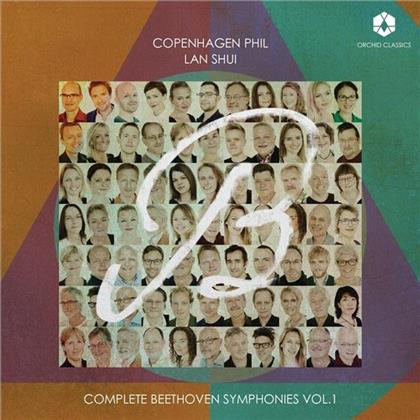 Lan Shui, Ludwig van Beethoven (1770-1827) & Copenhagen Phil - Sinfonien 1-4 - Complete Symphonies Vol. 1 (2 CDs)