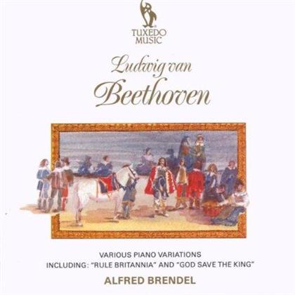 Ludwig van Beethoven (1770-1827) & Alfred Brendel - Various Piano Variations Including Rule Britannia And God Save The Queen
