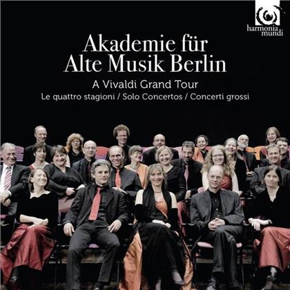 Antonio Vivaldi (1678-1741) & Akademie fuer Alte Musik Berlin - A Vivaldi Grand Tour - Le Quattro Stagioni / Solo Concertos / Concerti Grossi (3 CDs)