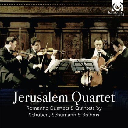 Jerusalem Quartet, Franz Schubert (1797-1828), Robert Schumann (1810-1856) & Johannes Brahms (1833-1897) - Romantic Quartets & Quintets (3 CDs)