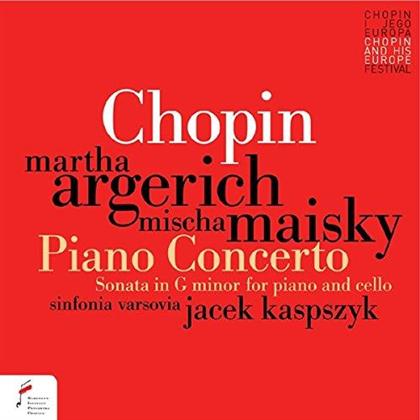 Frédéric Chopin (1810-1849), Jacek Kaspszyk, Mischa Maisky, Martha Argerich & Sinfonia Varsovia - Piano Concerto No. 1