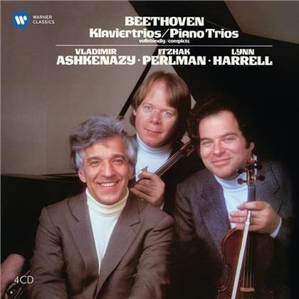 Ludwig van Beethoven (1770-1827), Itzhak Perlman, Harrell Lynn & Vladimir Ashkenazy - Sämtliche Klaviertrios - ITZHAK PERLMAN EDITION 37 (4 CDs)