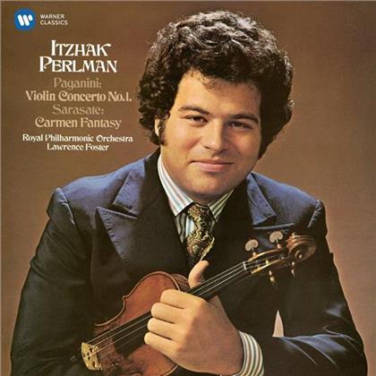 Niccolò Paganini (1782-1840), Pablo de Sarasate (1844-1908), Lawrence Foster, Itzhak Perlman & The Royal Philharmonic Orchestra - Violinkonzert Nr.1, Carmen-Fantasie - ITZHAK PERLMAN EDITION 1