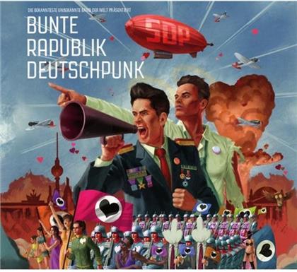 SDP - Bunte Rapublik Deutschpunk - Boxset inkl. Radio, Flagge & Pin (3 CDs + Buch)