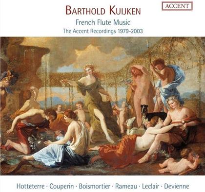 Diverse Flöte+Gitarr, Jacques Martin Hotteterre (1674-1763), Armand-Louis Couperin (1725-1789), Joseph Bodin de Boismortier (1691-1755) & Barthold Kuijken - French Flute Music - Accent Recordings 1979 - 2003 (11 CDs)