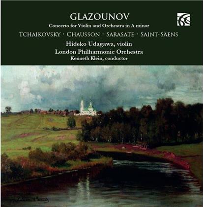 Kenneth Klein, Alexander Konstantinowitsch Glasunow (1865-1936), Peter Iljitsch Tschaikowsky (1840-1893), Ernest Chausson (1855-1899), … - Concerto For Violin & Orchestra In A Min