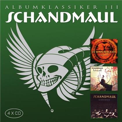 Schandmaul - Albumklassiker 3 - Mit Leib & Seele / Anderswelt / Sinnfonie (4 CD)