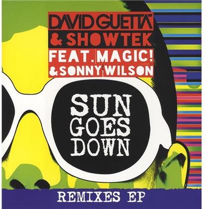 David Guetta & Showtek - Sun Goes Down - Remix (LP)
