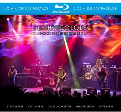Flying Colors (Portnoy/Morse/Morse) - Second Flight - Live At The Z7 (2 CDs + Blu-ray)