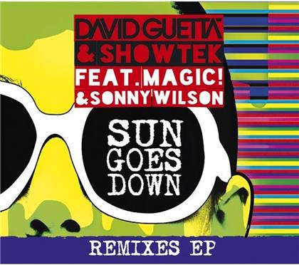 David Guetta, Showtek Feat.Magic! & Sonny Wilson - Sun Goes Down