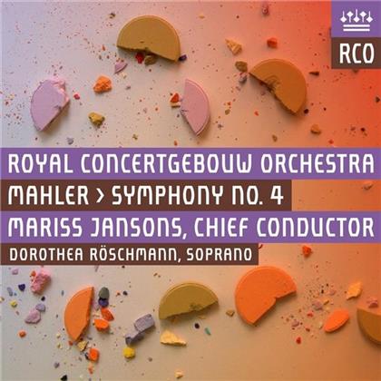 Gustav Mahler (1860-1911), Mariss Jansons, Dorothea Röschmann & Royal Concertgebouw Orchestra - Sinfonie 4 (Live 2015) (Hybrid SACD)
