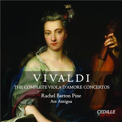 Rachel Barton Pine, Antonio Vivaldi (1678-1741) & Ars Antigua - Complete Viola D'Amore Concertos