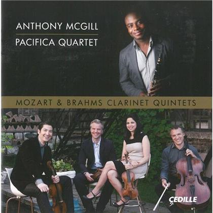 Pacifica Quartet, Wolfgang Amadeus Mozart (1756-1791), Johannes Brahms (1833-1897) & Anthony McGill - Klarinettenquintette