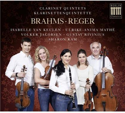 Johannes Brahms (1833-1897), Max Reger (1873-1916) & Sharon Kam - Klarinettenquintette