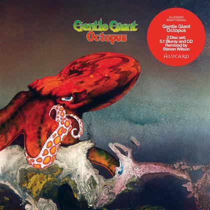 Gentle Giant - Octopus - 5.1 & 2.0 Steven Wilson Mix (CD + Blu-ray)