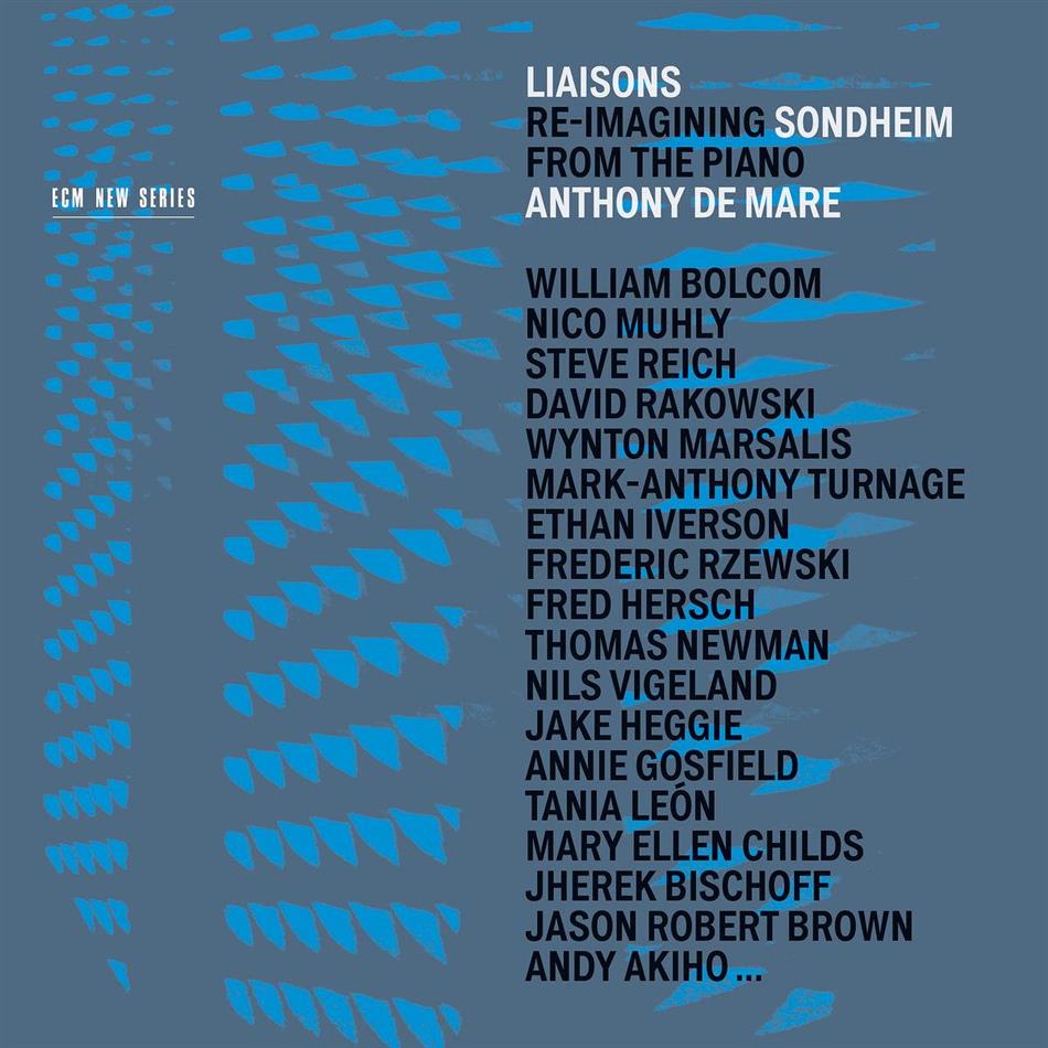 Stephen Sondheim, Nico Muhly, Steve Reich (*1936) & Anthony De Mare - Liaisons,Re-Imagining Sondheim from the Piano (3 CDs)