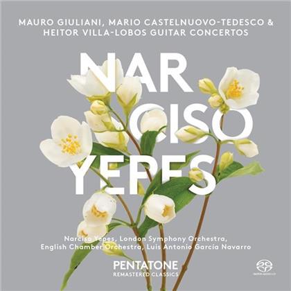 Mauro Giuliani (1781-1829), Narciso Yepes & The London Symphony Orchestra - Guitar Concertos (SACD)