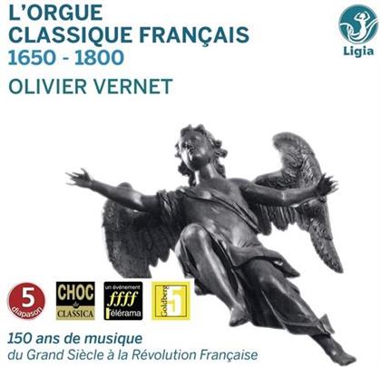 Olivier Vernet - L'orgue Classique Français 1650-1800 (10 CDs)