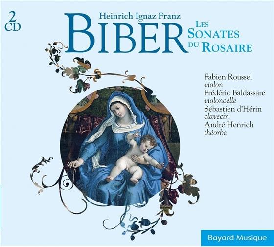Heinrich Ignaz Franz von Biber (1644-1704), Fabien Roussel, Frédéric Baldassare, Sébastien d'Hérin & André Henrich - Sonates Du Rosaire (2 CD)