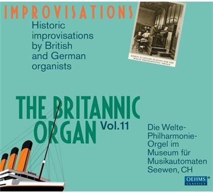 Various Artists - 2 Cds - British Organ 11: Improvisationen (2 CDs)