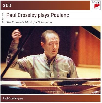 Francis Poulenc (1899-1963) & Paul Crossley - Paul Crossley Plays Poulenc - Complete Works For Solo Piano (3 CDs)