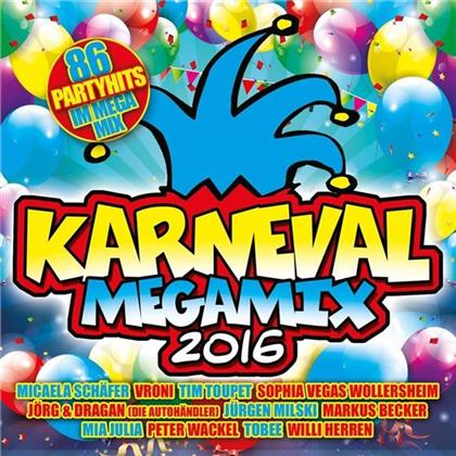 Karneval Megamix 2016 (2 CDs)