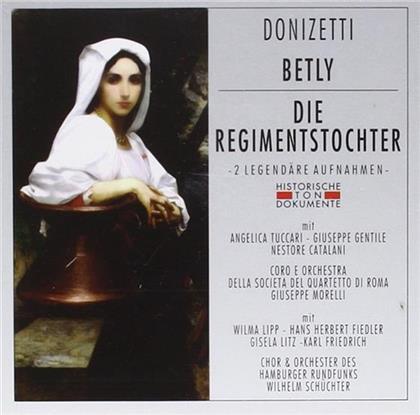Gaetano Donizetti (1797-1848) & Wilhelm Schüchter - Betly, Die Regimentstochter (2 CDs)