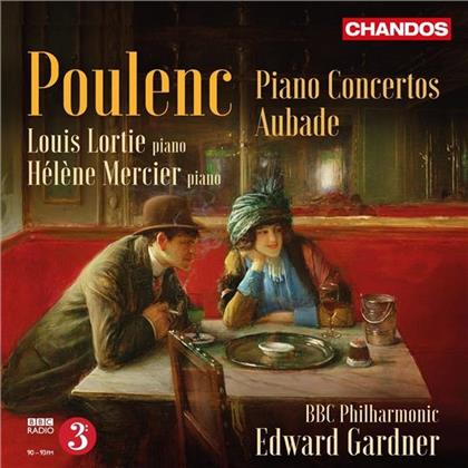 Francis Poulenc (1899-1963), Edward Gardner & Louis Lortie - Klavierkonzerte, Aubade