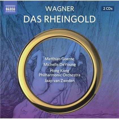 Matthias Goerne, Michelle DeYoung, Richard Wagner (1813-1883), Jaap van Zweden & Hong Kong Philharmonic Orchestra - Das Rheingold (2 CDs)