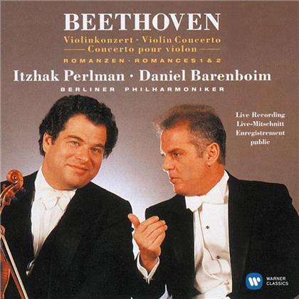 Ludwig van Beethoven (1770-1827), Daniel Barenboim, Itzhak Perlman & Berliner Philharmoniker - Violinkonzert D Major op.61 / Romanzen 1&2 op. 40 & op.50 - ITZHAK PERLMAN EDITION 42