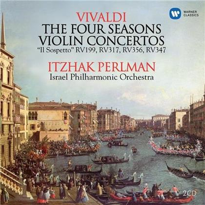 Antonio Vivaldi (1678-1741), Itzhak Perlman & The Israel Philharmonic Orchestra - Die Vier Jahreszeiten,Violinkonzerte Il Sospetto - ITZHAK PERLMAN EDITION 32 (2 CDs)