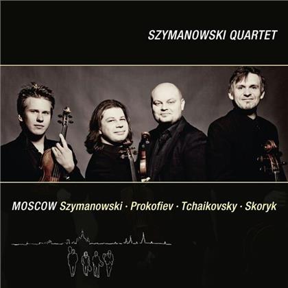 Szymanowski Quartet, Karol Szymanowski (1882-1937), Serge Prokofieff (1891-1953), Peter Iljitsch Tschaikowsky (1840-1893) & Myroslav Skoryk (*1938) - Moscow - Streichquartette
