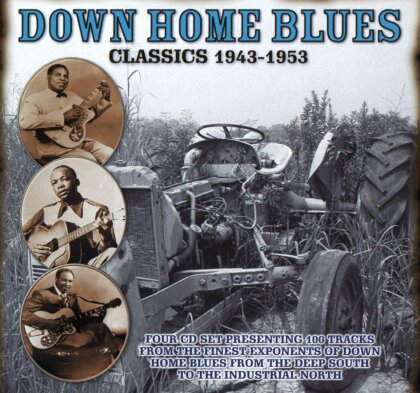 Down Home Blues Classics - Various (2015 Version, 4 CDs)