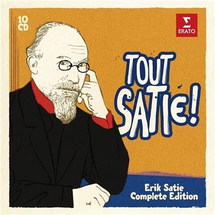 Aldo Ciccolini, Alexandre Tharaud, Nicolai Gedda, Michel Plasson & Erik Satie (1866-1925) - Tout Satie! Complete Works (10 CDs)