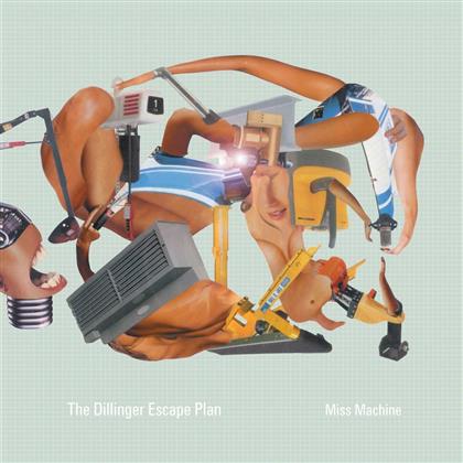The Dillinger Escape Plan - Miss Machine - Green & White Merge / Pink Splatter Vinyl (Colored, LP)