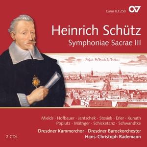 Dresdner Kammerchor, Dorothee Mields, Heinrich Schütz (1585-1672), Hans-Christoph Rademann & Dresdner Barockorchester - Symphoniae Sacrae III - Vol. 12 (2 CDs)