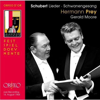 Hermann Prey, Gerald Moore & Franz Schubert (1797-1828) - Schwanengesang / Lieder