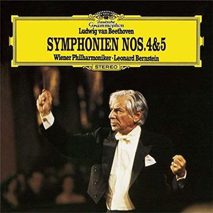 Ludwig van Beethoven (1770-1827), Leonard Bernstein (1918-1990) & Wiener Philharmoniker - Symphonien No. 4 & 5 (Japan Edition)