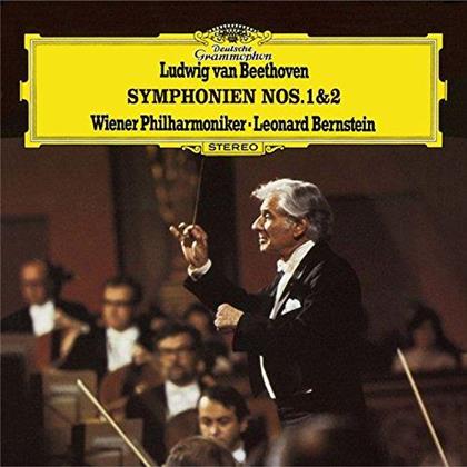 Ludwig van Beethoven (1770-1827), Leonard Bernstein (1918-1990) & Wiener Philharmoniker - Symphonien No.1 & 2 (Japan Edition)