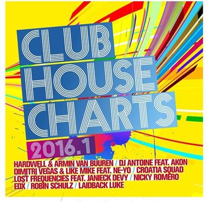 Club House Charts - Various 2016.1 (2 CDs)