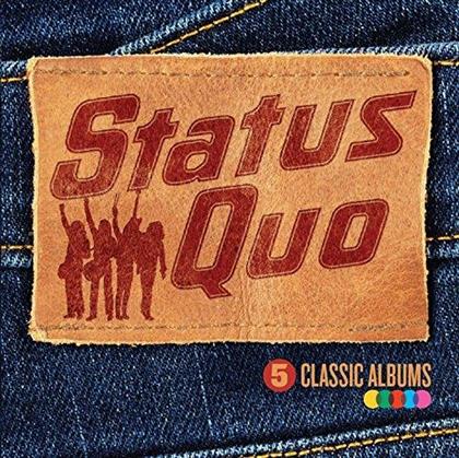 Status Quo - 5 Classic Albums - Piledriver/Hello!/Quo/On The Level/Blue For You (5 CDs)