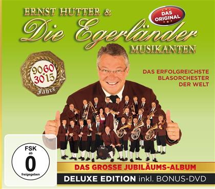 Ernst Hutter & die Egerländer - Das Große Jubiläumsalbum - Del (CD + DVD)