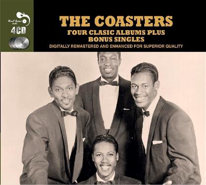 The Coasters - 4 Classic Albums Plus (2015 Version, 4 CDs)