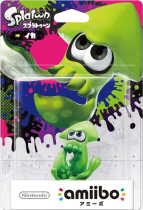 amiibo Splatoon Character - Inkling Squid green