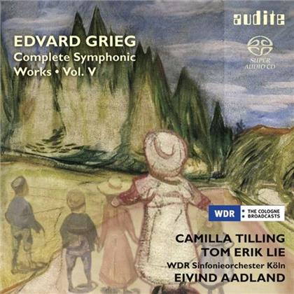 Camilla Tilling, Tom Erik Lie, Edvard Grieg (1843-1907) & Eivind Aadland - Sinfonische Werke Vol.5 (SACD)