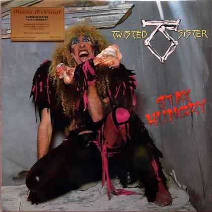 Twisted Sister - Stay Hungry - Music On Vinyl, White/Black Marbled (Colored, LP)